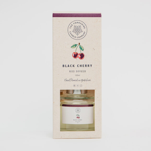 Black Cherry Reed Diffuser The Yorkshire Candle Company