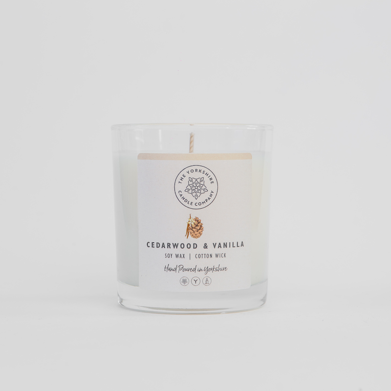 Cedarwood & Vanilla – The Yorkshire Candle Company