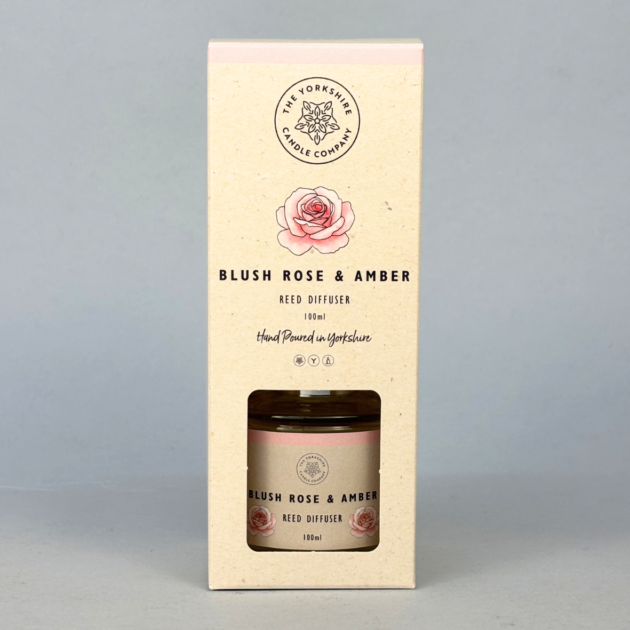 Blush Rose & Amber Reed Diffuser